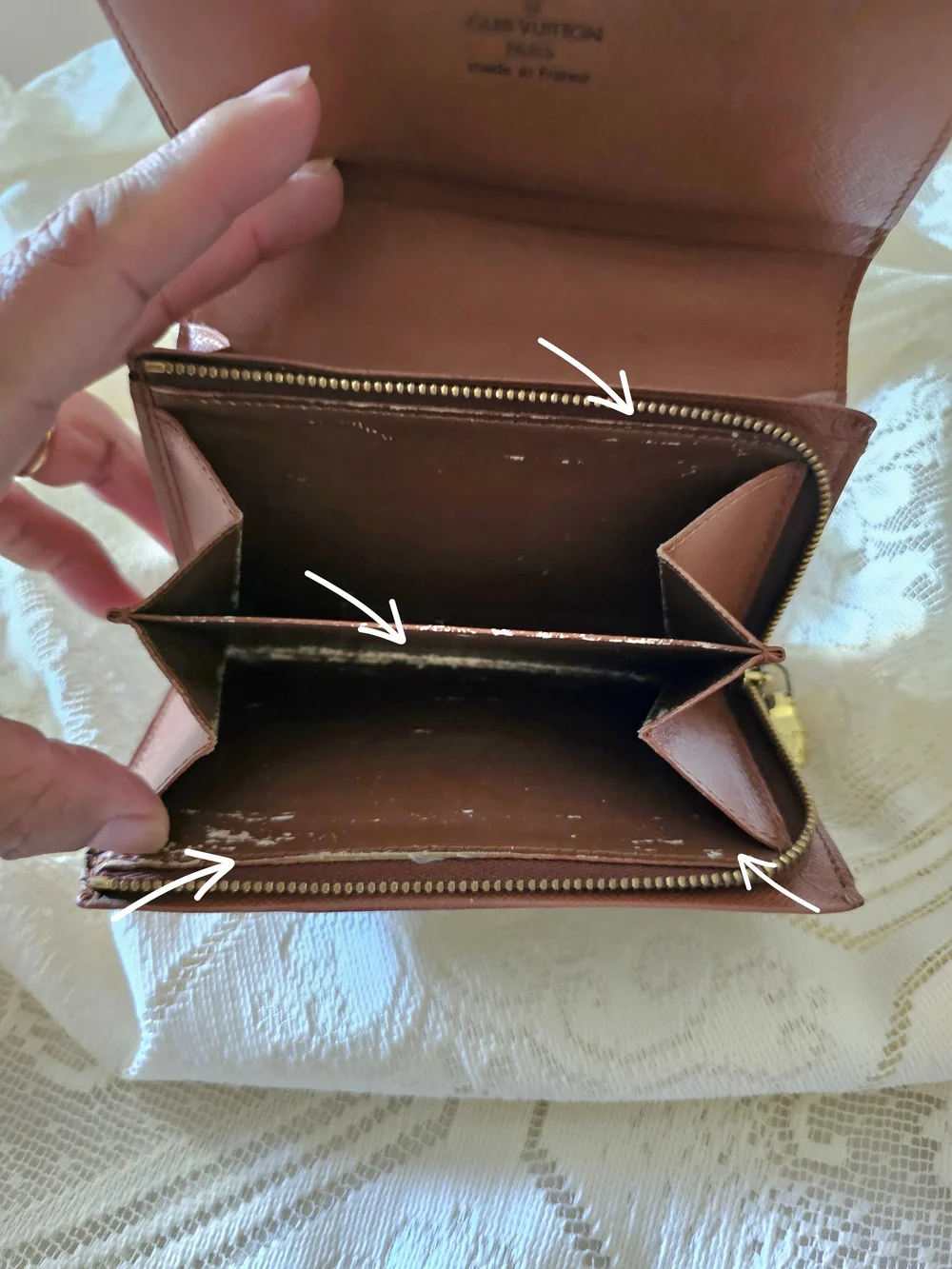 Louis Vuitton Brown Monogram Women's Wallet